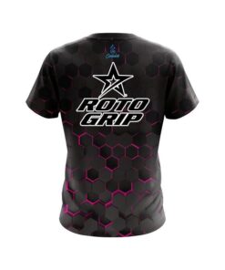 Alternative view of Roto Grip Pink Honeycomb Fusion CoolWick Bowling Jersey