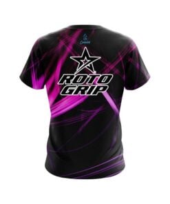 Alternative view of Roto Grip Pink Spiral CoolWick Bowling Jersey
