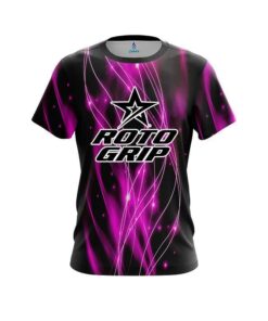 Roto Grip Pink Spiral Waves CoolWick Bowling Jersey