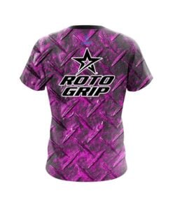 Alternative view of Roto Grip Pink Diamond Plate CoolWick Bowling Jersey