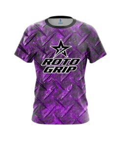 Roto Grip Purple Diamond Plate CoolWick Bowling Jersey