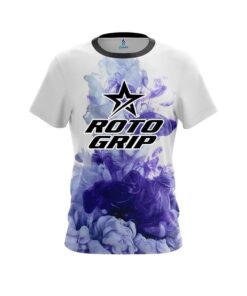 Roto Grip Purple ink Splash CoolWick Bowling Jersey