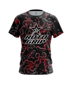 Roto Grip Red Flowing Fluid CoolWick Bowling Jersey