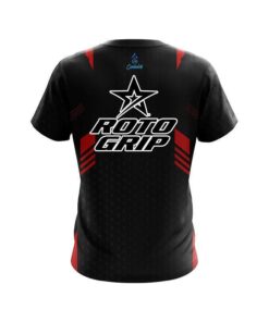 Alternative view of Roto Grip Red Steel CoolWick Bowling Jersey