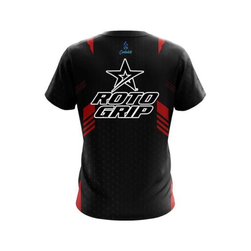Roto Grip Red Steel CoolWick Bowling Jersey - Image 2