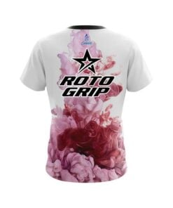 Alternative view of Roto Grip Red ink Splash CoolWick Bowling Jersey
