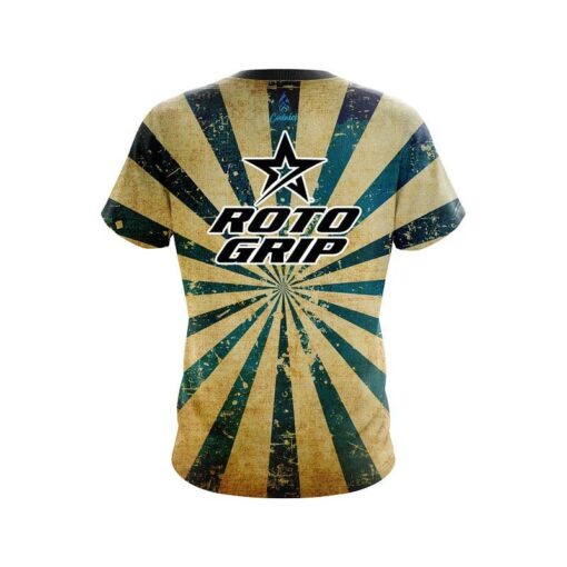 Roto Grip Retro Grunge 2 CoolWick Bowling Jersey - Image 2