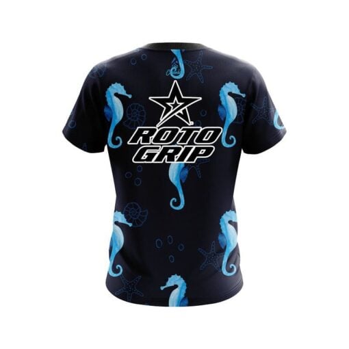Roto Grip Underwater Seahorse CoolWick Bowling Jersey - Image 2