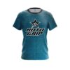 Roto Grip Teal Grunge Canvas CoolWick Bowling Jersey