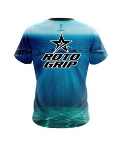 Alternative view of Roto Grip Underwater Abyss CoolWick Bowling Jersey
