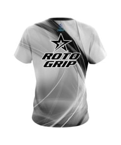 Alternative view of Roto Grip Wavy Black And White Swirl CoolWick Bowling Jersey