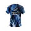 Roto Grip Wavy Blue Swirl CoolWick Bowling Jersey - Image 2