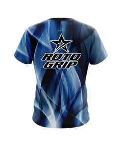 Alternative view of Roto Grip Wavy Blue Swirl   CoolWick Bowling Jersey
