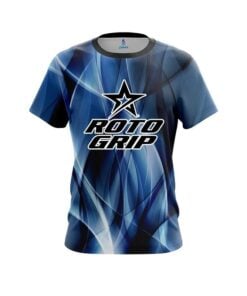 Roto Grip Wavy Blue Swirl   CoolWick Bowling Jersey