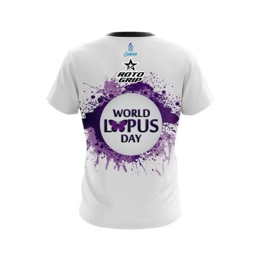 Roto Grip World Lupus Cancer Awareness 2 CoolWick Bowling Jersey - Image 2