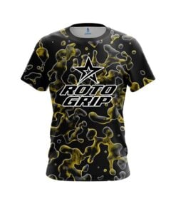 Roto Grip Yellow Flowing Fluid CoolWick Bowling Jersey