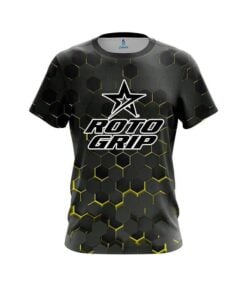 Roto Grip Yellow Honeycomb Fusion CoolWick Bowling Jersey
