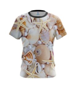 Plain Seashells CoolWick Bowling Jersey