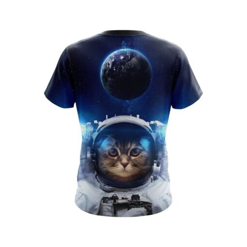 Plain Space Cat CoolWick Bowling Jersey - Image 2