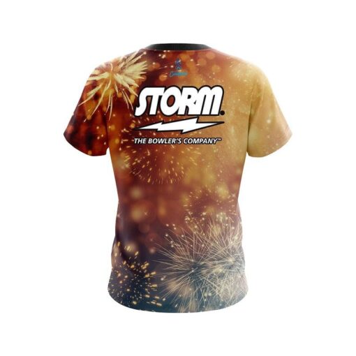 Storm Holiday Explosion CoolWick Bowling Jersey - Image 2