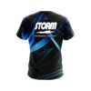 Storm Aqua Swirl CoolWick Bowling Jersey - Image 2