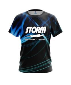 Storm Aqua Swirl CoolWick Bowling Jersey