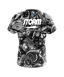 Alternative view of Storm Auto Parts Explosion CoolWick Bowling Jersey