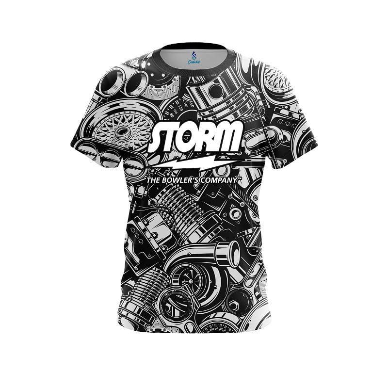 Storm Auto Parts Explosion CoolWick Bowling Jersey