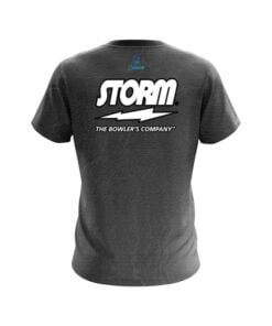 Alternative view of Storm Black Grunge Canvas CoolWick Bowling Jersey