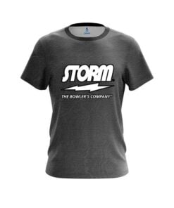 Storm Black Grunge Canvas CoolWick Bowling Jersey