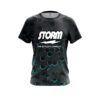 Storm Aqua  Honeycomb Fusion CoolWick Bowling Jersey
