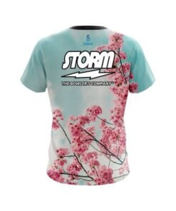 Alternative view of Storm Cherry Blossom CoolWick Bowling Jersey