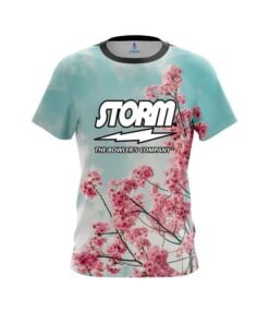 Storm Cherry Blossom CoolWick Bowling Jersey
