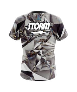 Alternative view of Storm Crystal Diamonds CoolWick Bowling Jersey