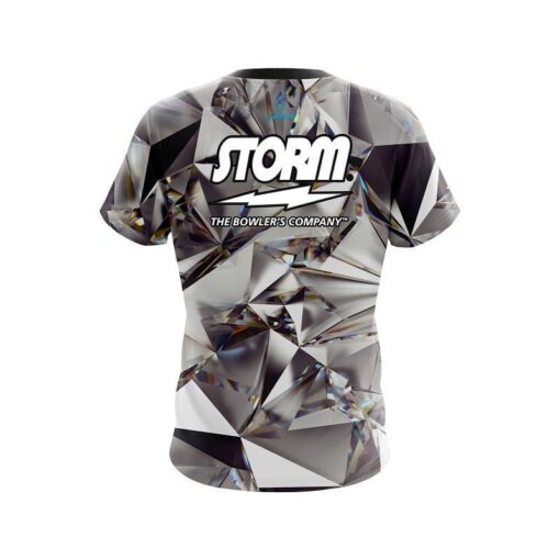 Storm Crystal Diamonds CoolWick Bowling Jersey - Image 2