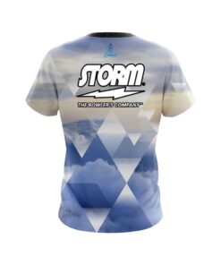 Alternative view of Storm Diamond Clouds CoolWick Bowling Jersey