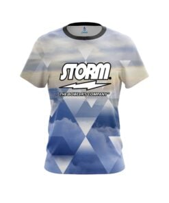 Storm Diamond Clouds CoolWick Bowling Jersey
