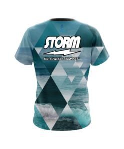 Alternative view of Storm Diamond Waves CoolWick Bowling Jersey