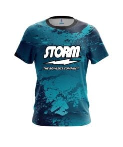 Storm Graphite Blue CoolWick Bowling Jersey