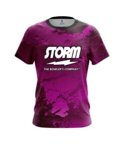 Storm Graphite Pink CoolWick Bowling Jersey