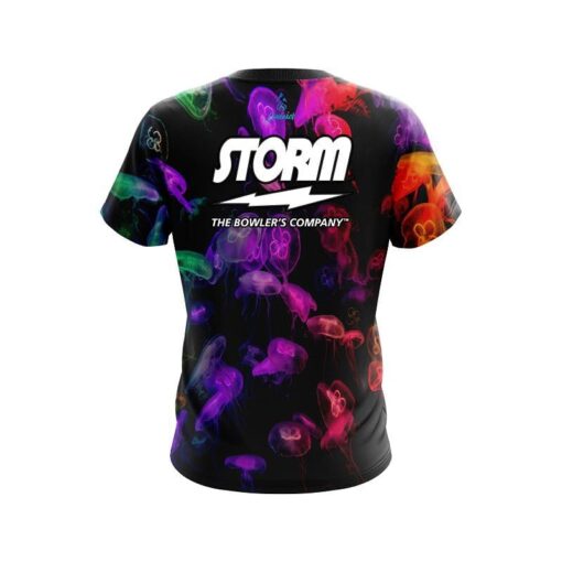 Storm Glowing Jellyfish CoolWick Bowling Jersey - Image 2