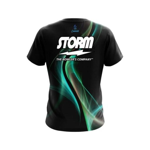 Storm Glowing Wave CoolWick Bowling Jersey - Image 2