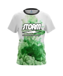 Storm Green ink Splash CoolWick Bowling Jersey