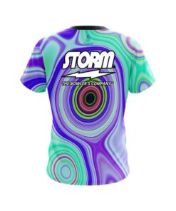 Alternative view of Storm Hypnotic Swirl CoolWick Bowling Jersey