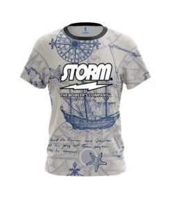 Storm Nautical Navigation CoolWick Bowling Jersey