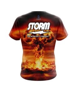 Alternative view of Storm Nuke Explosion CoolWick Bowling Jersey