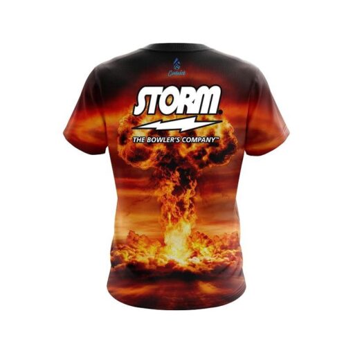 Storm Nuke Explosion CoolWick Bowling Jersey - Image 2