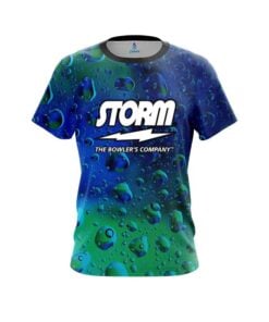 Storm Rain Drop CoolWick Bowling Jersey