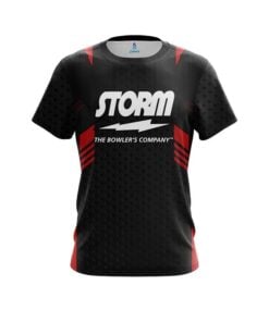 Storm Red Steel CoolWick Bowling Jersey