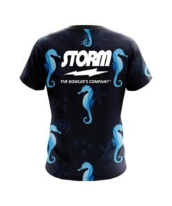 Alternative view of Storm Underwater Seahorse CoolWick Bowling Jersey